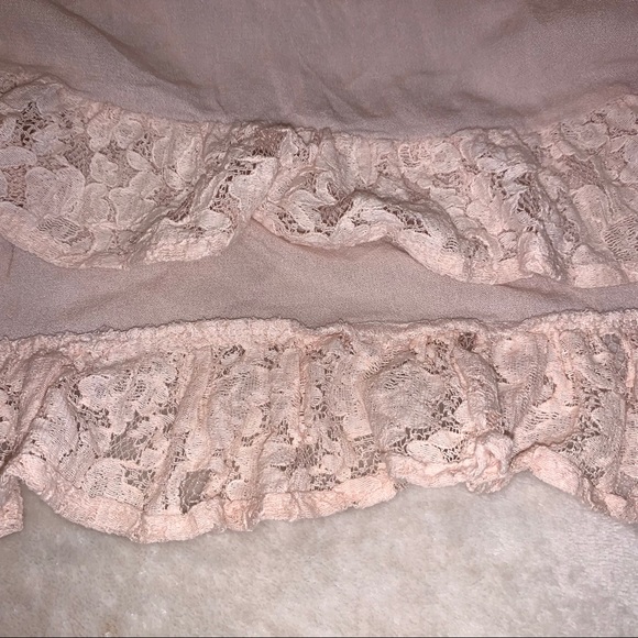 🌺 3/$15 🌺 Blushing Pink lace Nighty - Picture 7 of 11